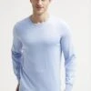 Pier One Basic Crewneck - Trui - Light Blue -Mode Verkoop e2adc00eef50463c811d78f4de8f8ae9