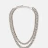 Pier One 2 Pack - Ketting - Silver-Coloured -Mode Verkoop e6c00924898f4fceb03665ada79b7042