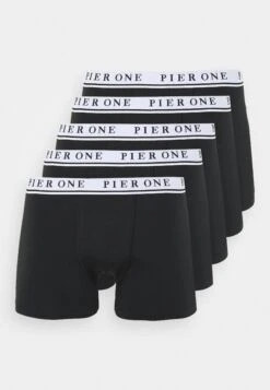 Pier One 5 Pack - Onderbroeken - Black/White -Mode Verkoop f8a9961bde104c46bfc1ad8306228a42
