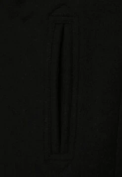 Pier One Halflange Jas - Black -Mode Verkoop f98ad9164e9e43bd97fdd8c0b6de9848