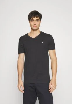 Pier One V Neck Bird Tonal 3 Pack - T-Shirt Basic - White/Dark Green/Black -Mode Verkoop fb2018becdee4b1c81f7d032674f18f4