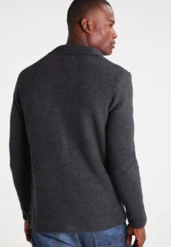 Pier One Vest - Mottled Dark Grey -Mode Verkoop fc1dc35c22e840fa86835a3564411fbf