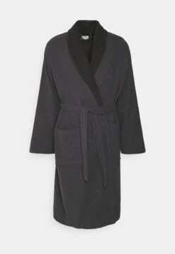 Pier One Shawl Towel Bathrobe - Badjas - Dark Grey -Mode Verkoop fc899b7e716e4af0a060b8230c31bf9e