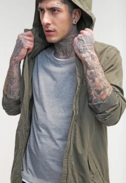 Pier One Parka - Khaki -Mode Verkoop ffa45efc2dcd46dca209c3efa063c7ea